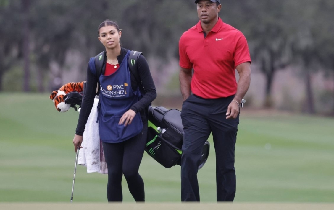 Tiger Woods and Daughter Sam Team Up for PNC Championship