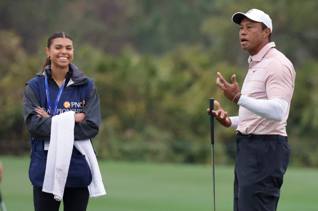 PNC Championship: Tiger Woods Shocks Golf Fans with Daughter Sam as Caddie