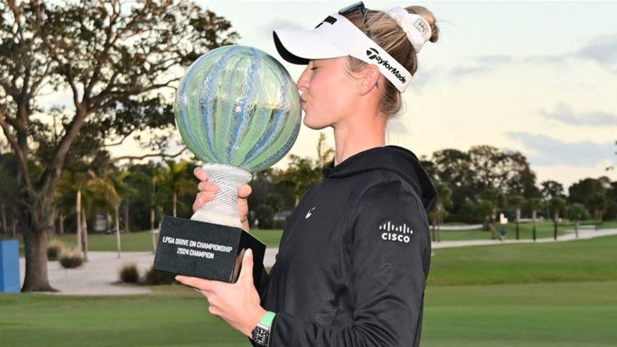Korda’s Composure and Clutch Performance Propel Her to Victory in LPGA Drive On Championship