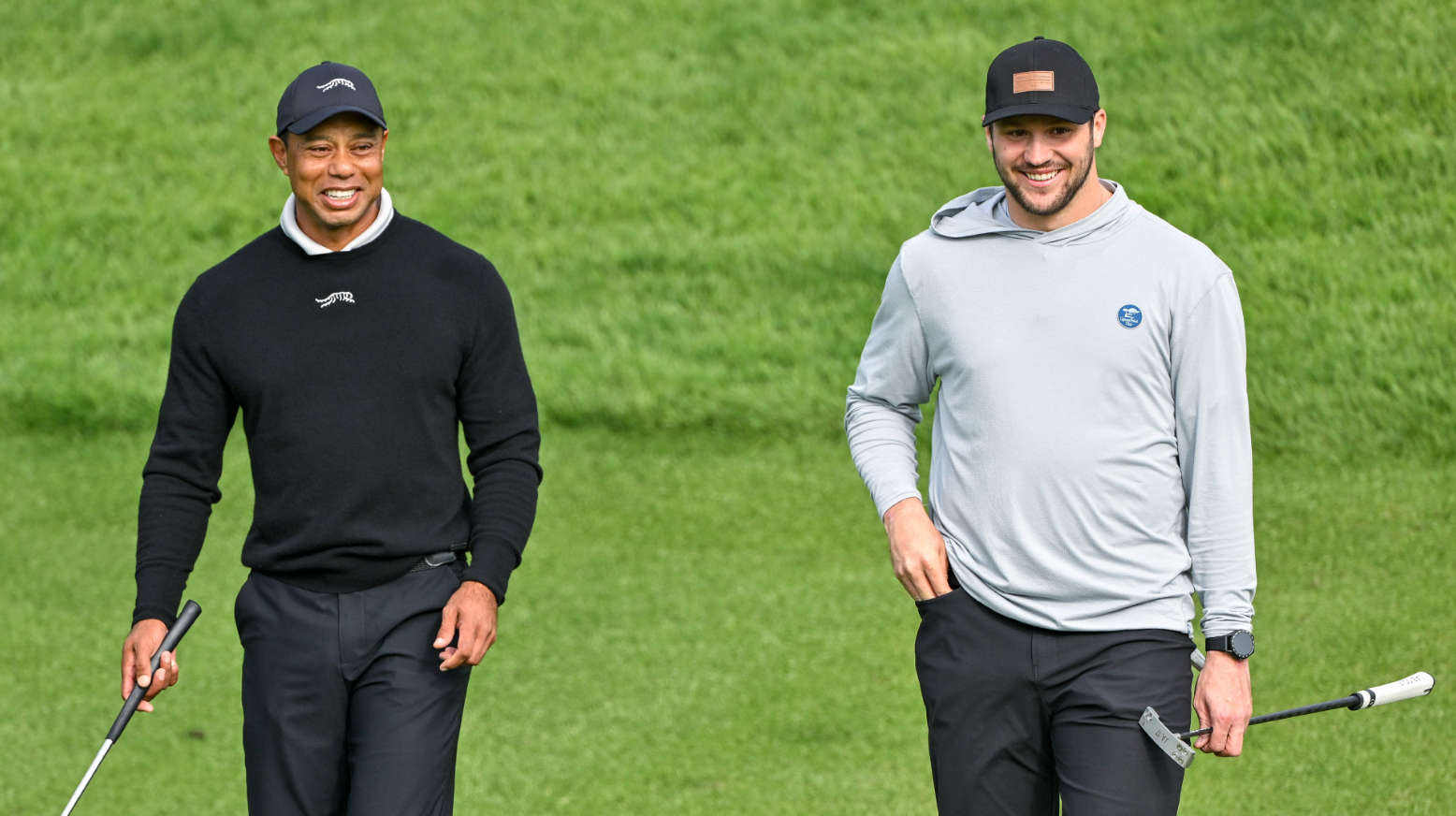 Josh Allen and Tiger Woods Team Up for Genesis Invitational Pro-Am