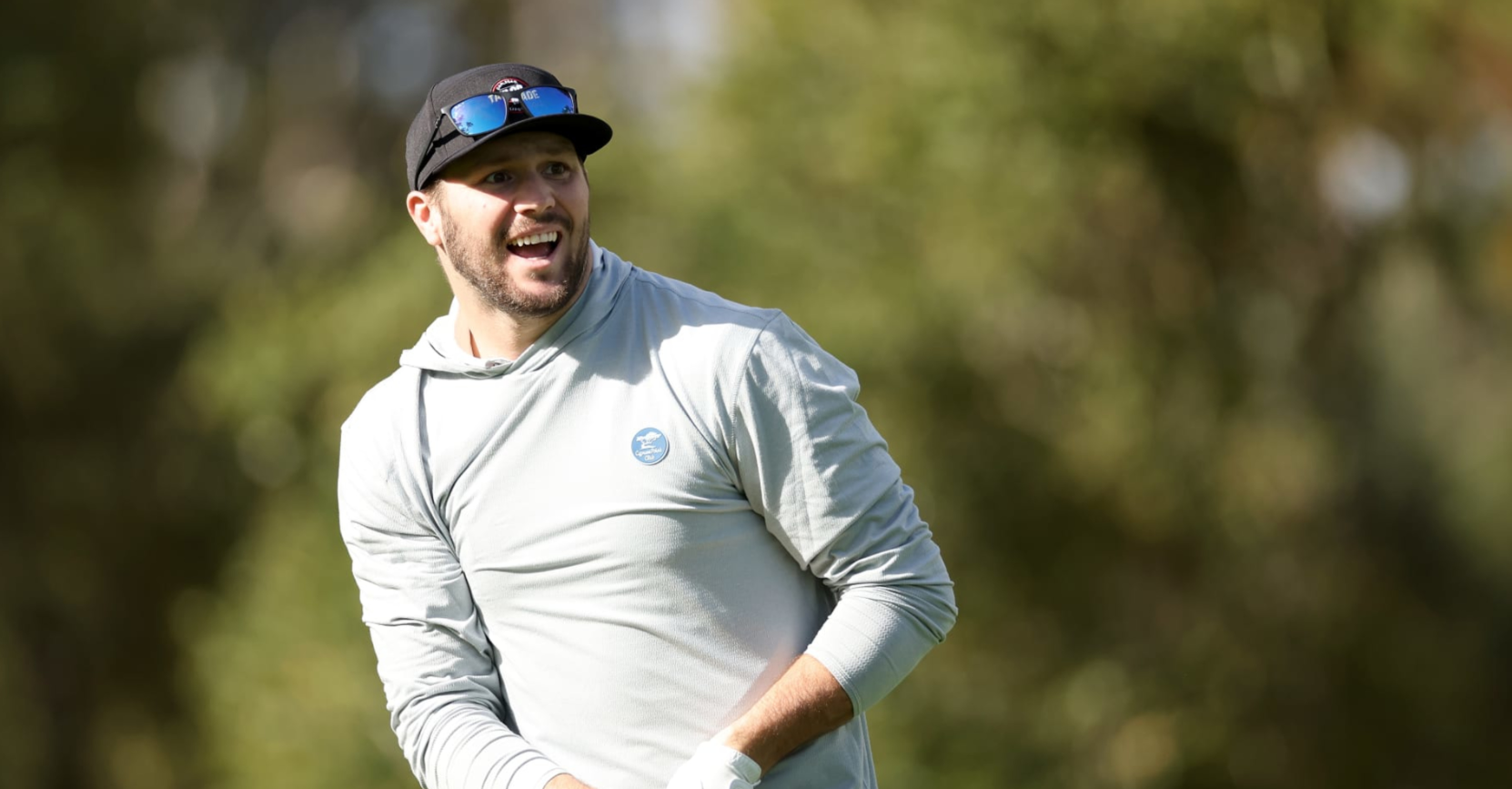NFL Quarterbacks Face Off: Josh Allen Triumphs Over Tom Brady at AT&T Pebble Beach Pro-Am
