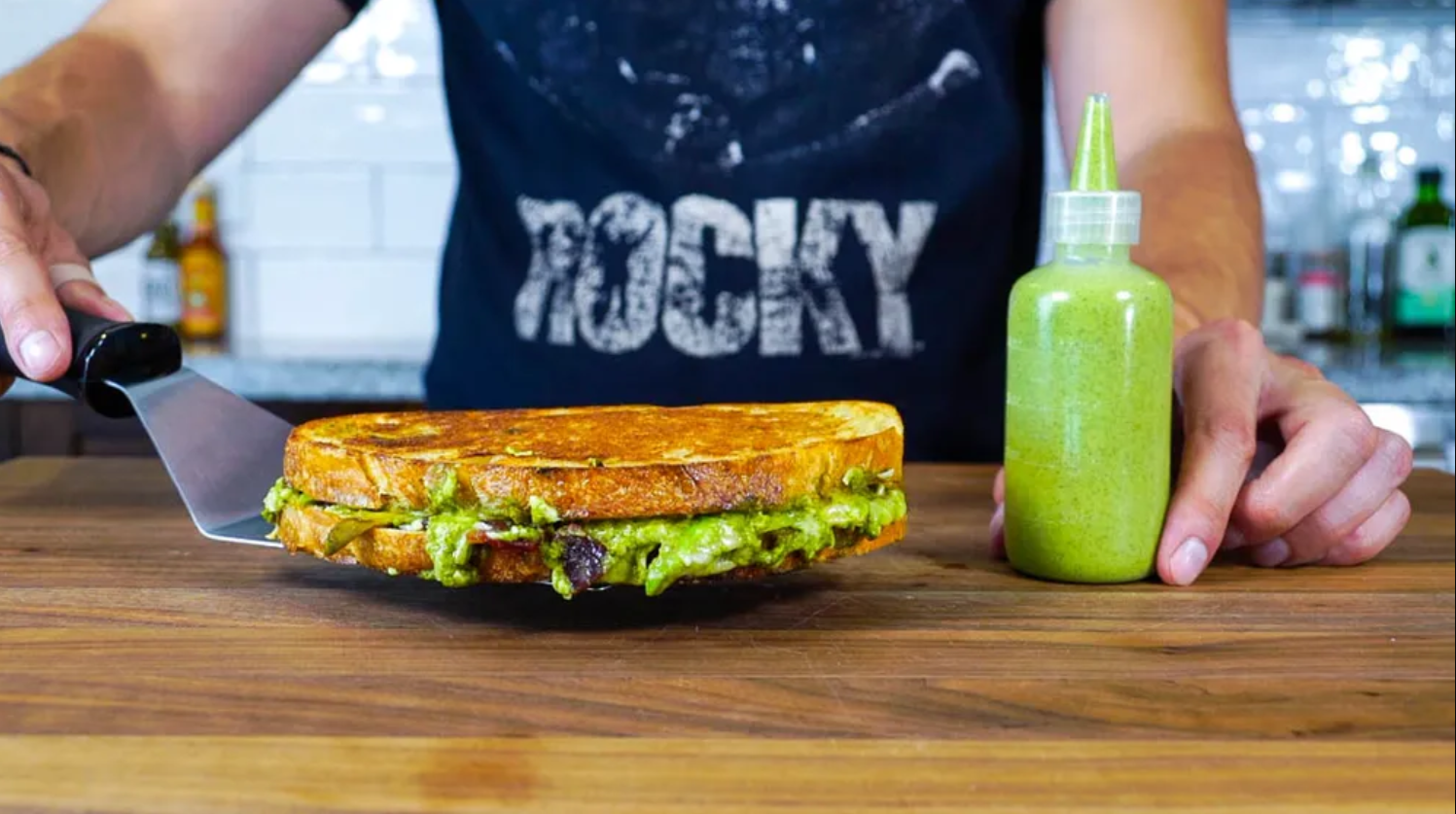 Unleash Your Inner Foodie: Master the Art of Making a Gourmet Green Chile Pork Grilled Cheese Sandwich