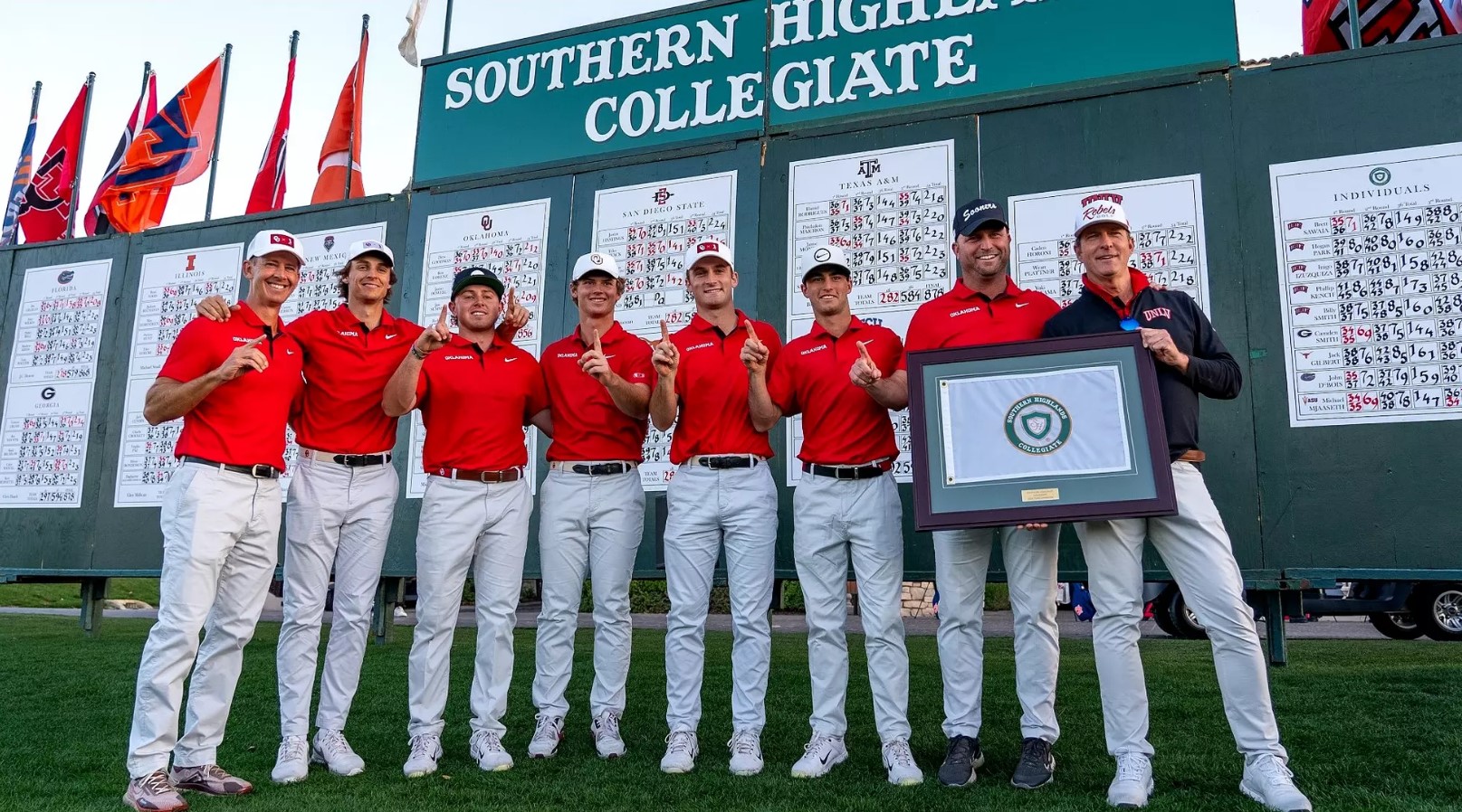 OU Men’s Golf Claims Third Victory at Southern Highlands Collegiate