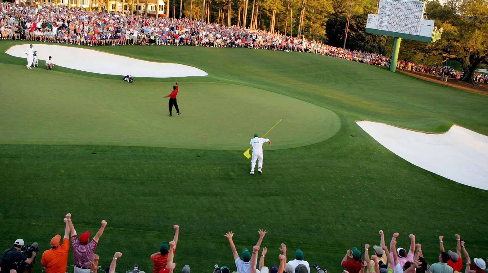 Tiger Woods’ Historic Chip Shot on the 11th Hole at the Masters
