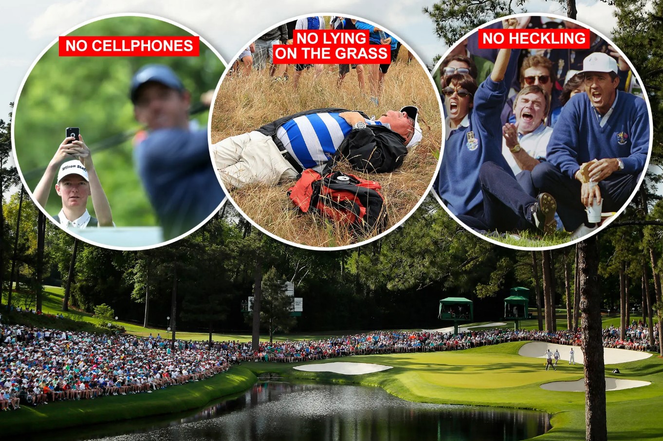 Ironies at the Masters: AT&T Sponsors a Tournament with a Strict No Cell Phone Policy