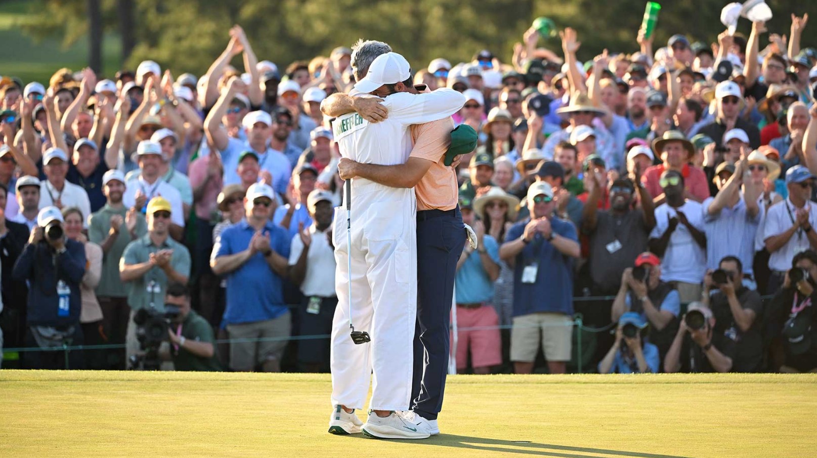 Scottie Scheffler Shares Heartwarming Gesture with Caddie Ted Scott