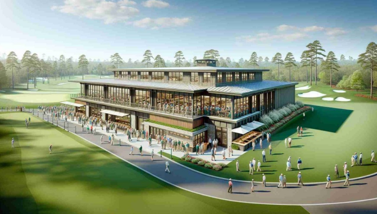 Discover the Latest Addition at the 2024 Masters: A Stone Structure with Exceptional Amenities