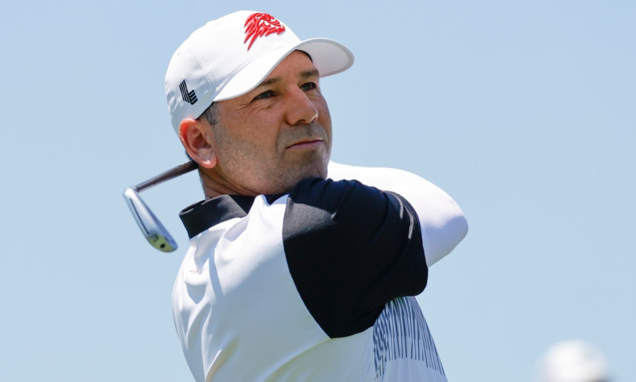 Former Masters Champ Sergio Garcia Tied for Lead at LIV Golf Miami