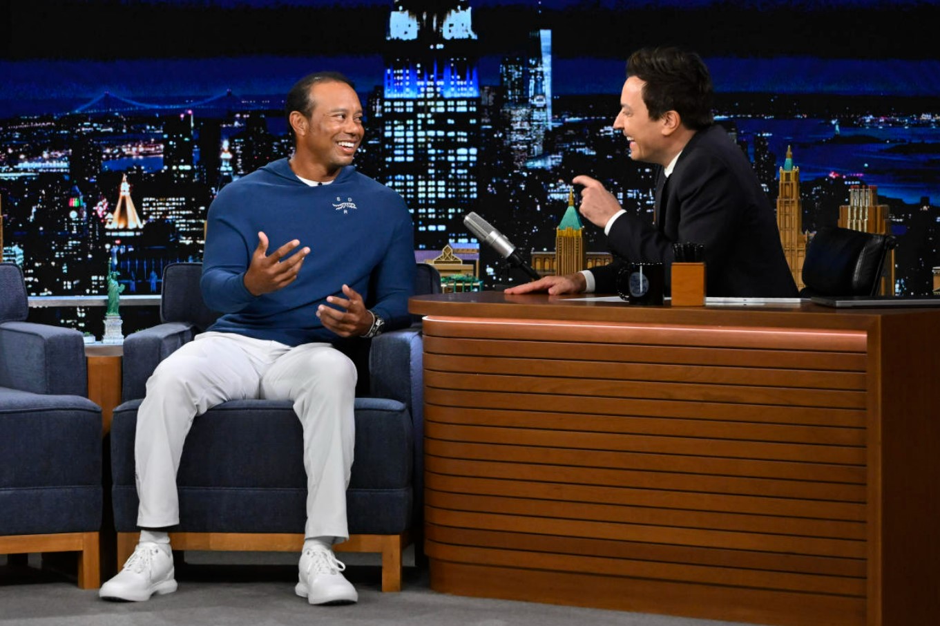 Uncovering the Truth behind the Viral Masters Tree Meme: Tiger Woods’ Exclusive Interview on The Tonight Show