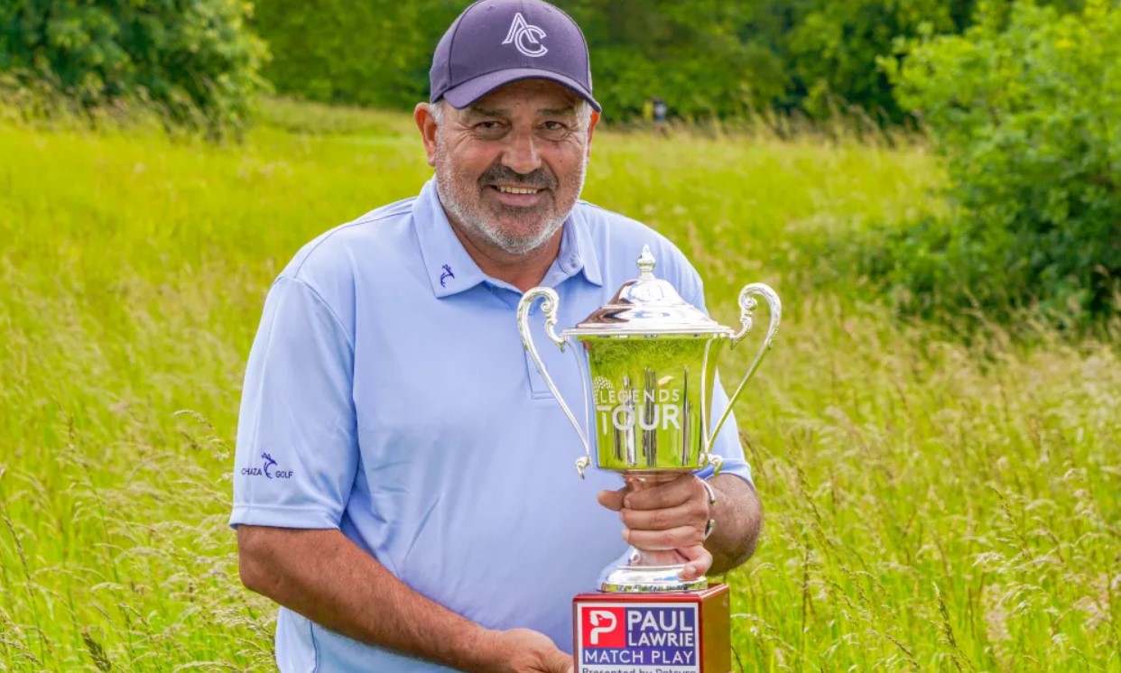 Discover Angel Cabrera’s inspiring comeback with a major win at the Paul Lawrie Match Play in Hanbury Manor, after overcoming legal battles and a hiatus
