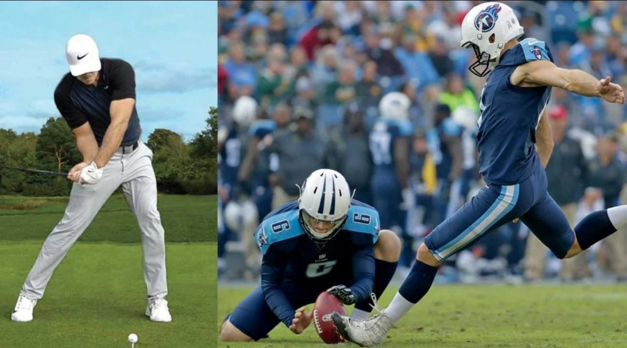 Discover why NFL quarterbacks and kickers excel at golf, leveraging unique skills from the gridiron to master the greens.