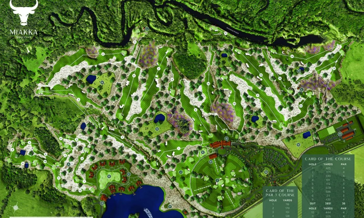 Discover Miakka Golf Club in Myakka City, featuring innovative bunker design inspired by Australia’s Sandbelt and luxurious dual-themed lifestyles.