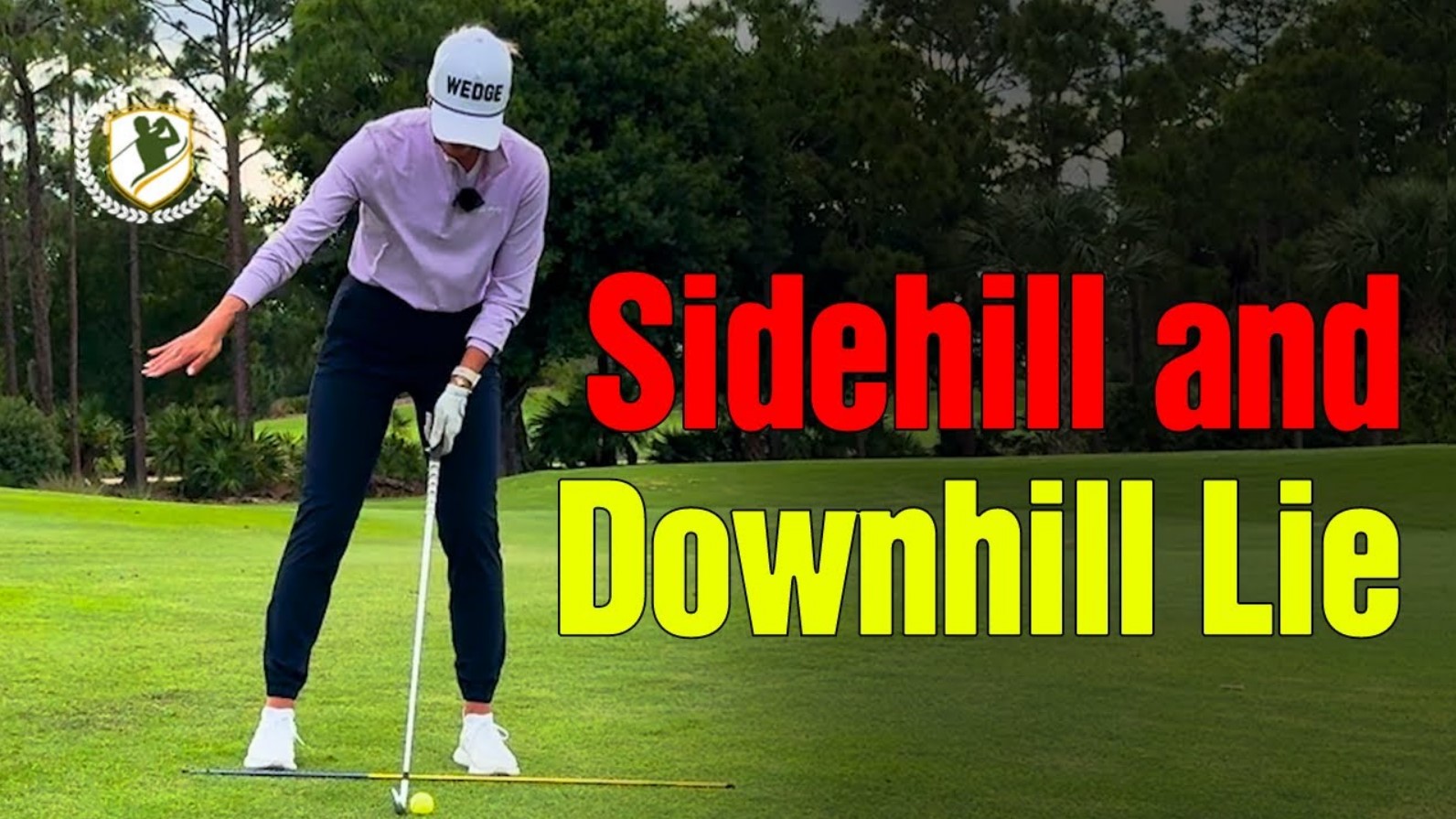 Learn to master side-hill golf with expert tips from top coaches, ensuring success on uneven courses like Hansen Dam GC.