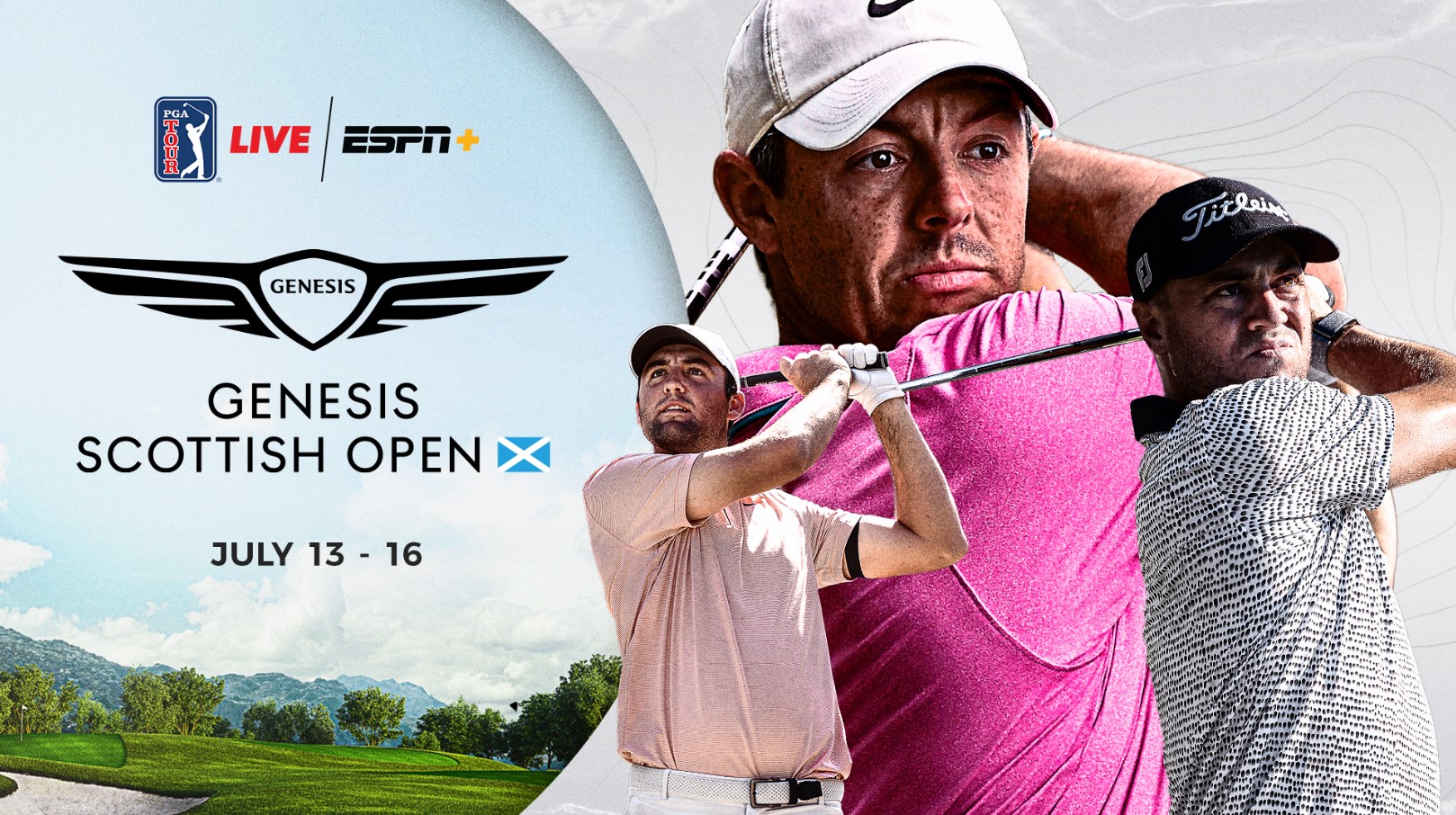 Tune in for the 2024 Genesis Scottish Open: live on Golf Channel, Peacock, and ESPN+ starting 10:30 AM ET. Catch elite golfers like Rory McIlroy in action