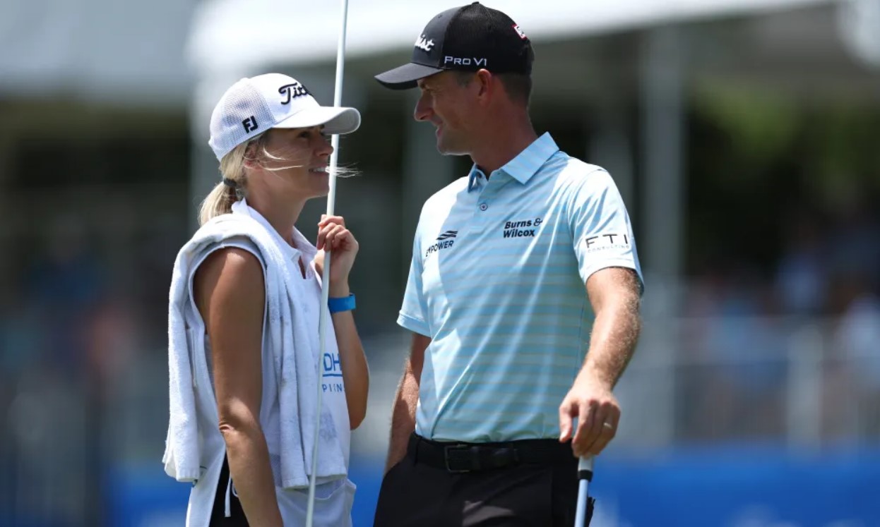 Webb Simpson’s Special Return to Sedgefield Country Club: A Heartfelt PGA Tour Appearance at the Wyndham Championship with His Wife as Caddie