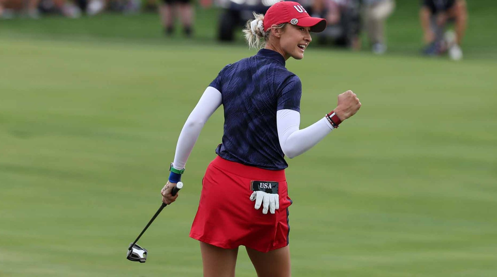 Nelly Korda Shines as a Beacon of Inspiration at the Solheim Cup