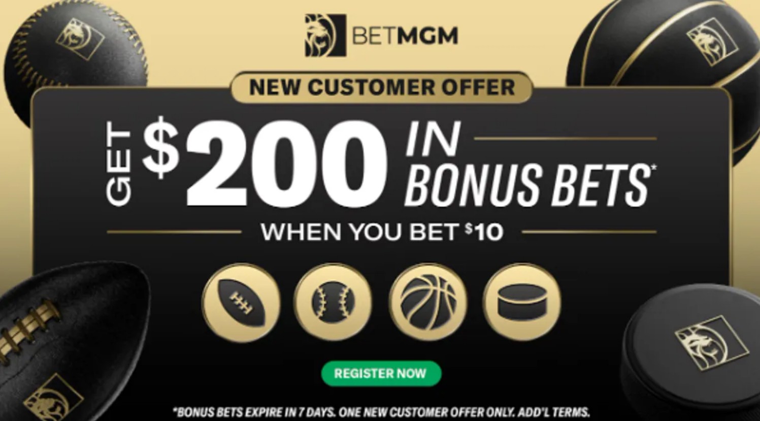 Maximize Your Winnings: BetMGM’s $10 to $200 Betting Bonanza